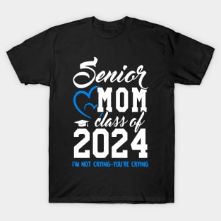 Class of 2024 Senior Gifts Funny Senior Mom T-Shirt